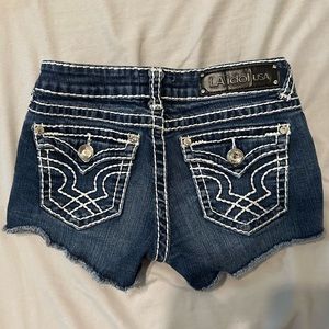 LA Idol Jean shorts